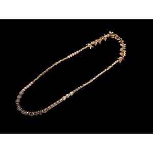 Vintage Earth Tone Beaded Necklace